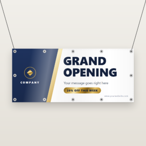 Vinyl banner